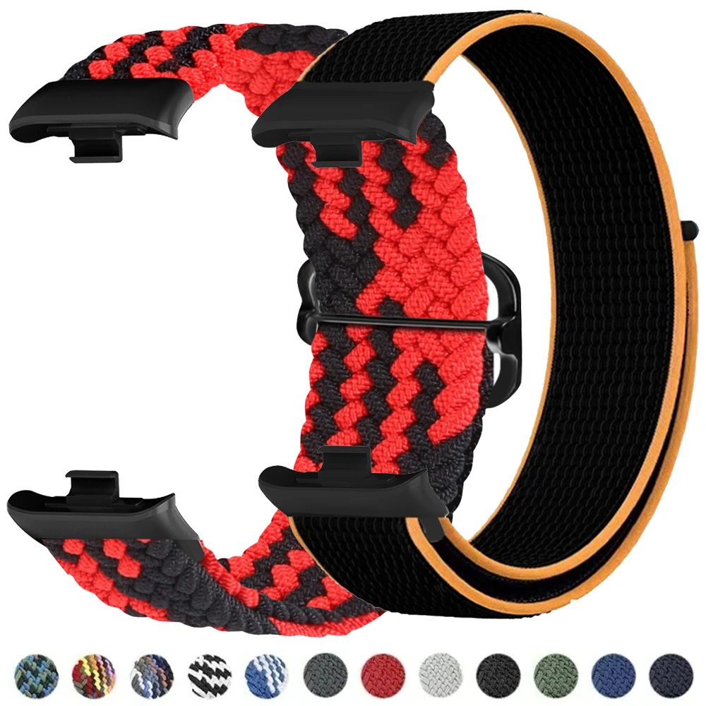 Nylon Loop Strap Replacement Wristband for Smart Watch Bracelet Accessories