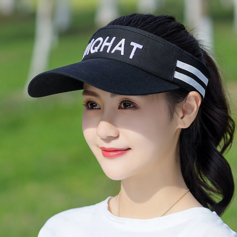 1PC Tennis Golf Running Adjustable Casual Breathable Sun Hat Sports Visor Beach Hat Baseball Cap