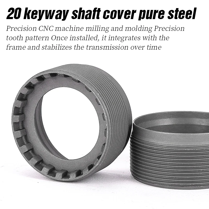 Bicycle Bottom Bracket LEBYCLE MTB Road Square BB68 Threaded Hollow Axle 113/120/122.5/124.5/126mm