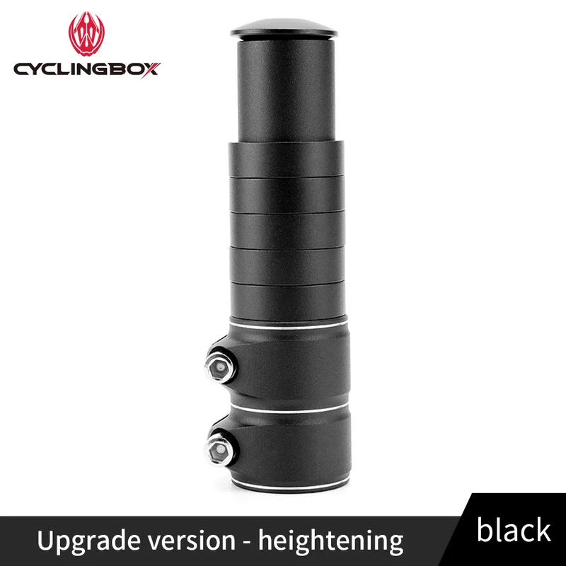 Bicycle Handlebar Extender Bike Stem Increased MTB Bike Fork Stem Rise Up Extension Adapter 124/138mm bicycle accessories bicycle handlebar extender bicycle handlebar extension bike handlebar adapter