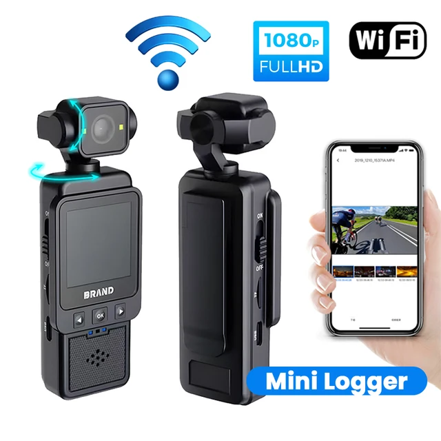 1080P WiFi Action Camera Travel Bicycle Driver Recorder Body Camera for Outdoor Sport Bike Travel