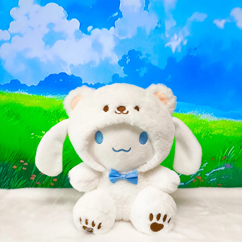 thumbnail image 1 of 20CM Sanrio Anime Plush Toy Hello Kitty Cinnamon Roll Plush Toy Plush Cute Cartoon Doll Children's Doll Cute Gift Gift, 1 of 4