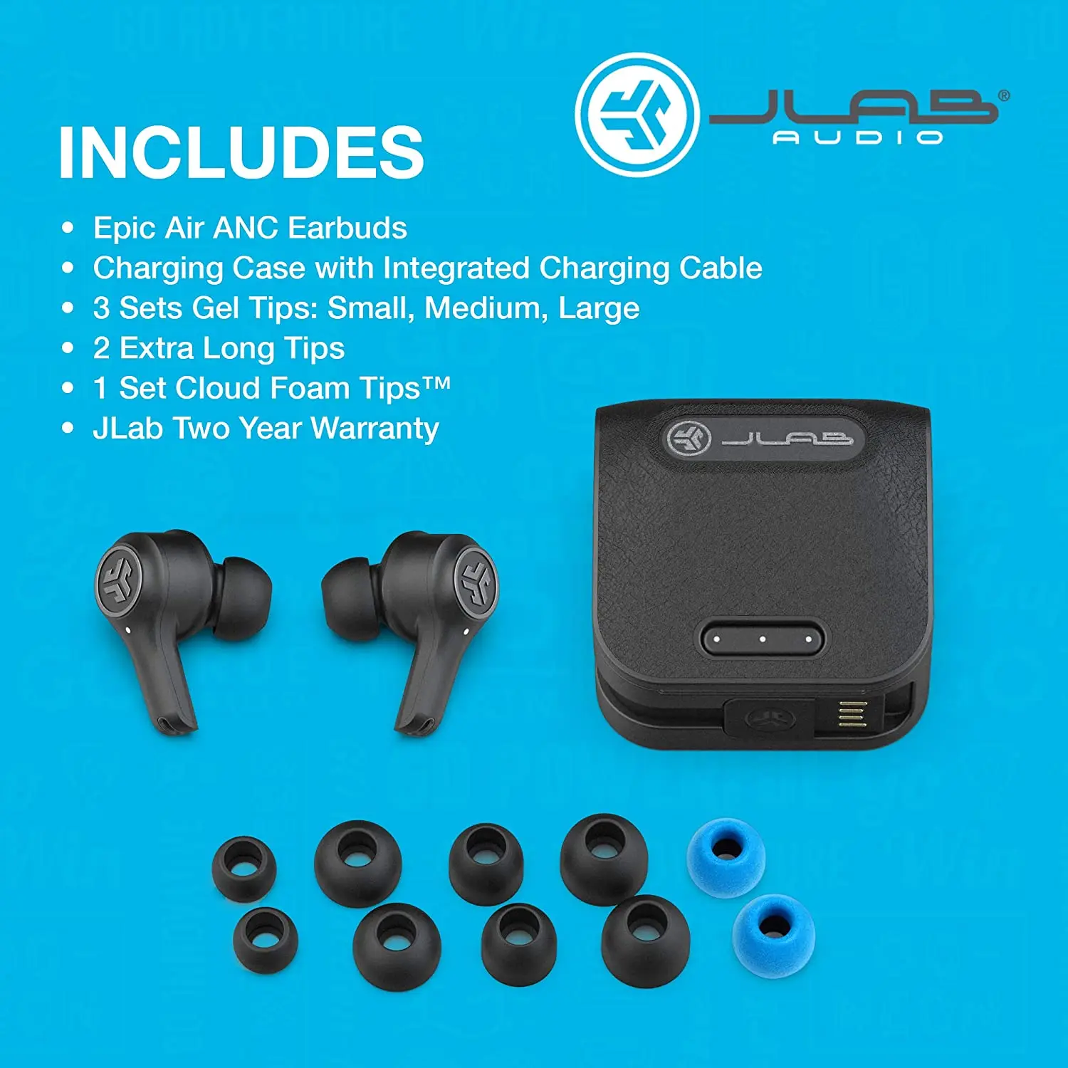 JLab Audio Epic Air ANC True Earbud 