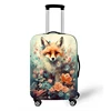 Cute Animal Tiger Rabbit Panda Pattern Luggage Cover for Travel Watercolor Suitcase Protective Cover Elastic Trolley Case Cover 2