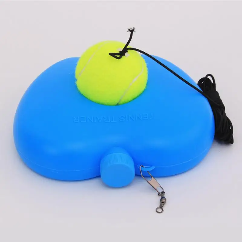 Tennis Ball Trainer Professional Single Practice Rebound Ball With Base Tennis Drills Equipment Lightweight Practice Gear For