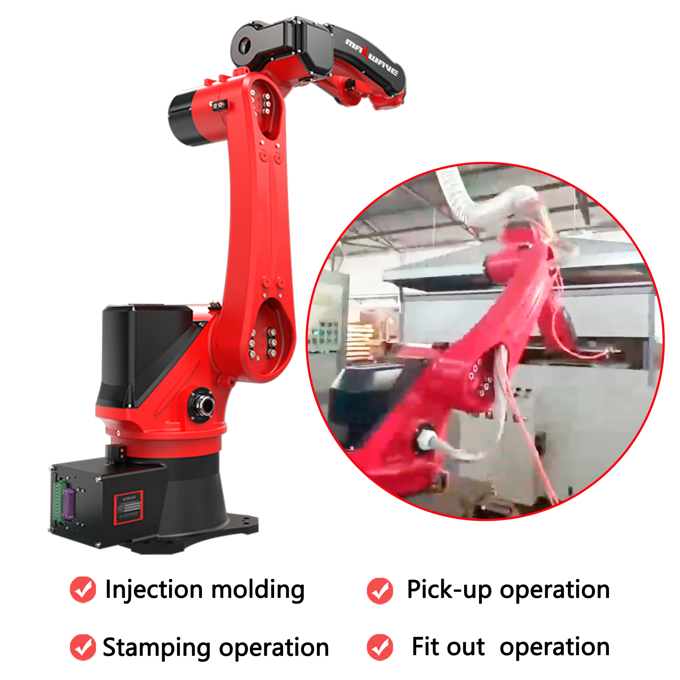 

CNC робот-рука промышленный манипулятор робот ручное оборудование сварочный робот рука комплект контроллера Роботизированная рука кронштейн комплект 6 осей