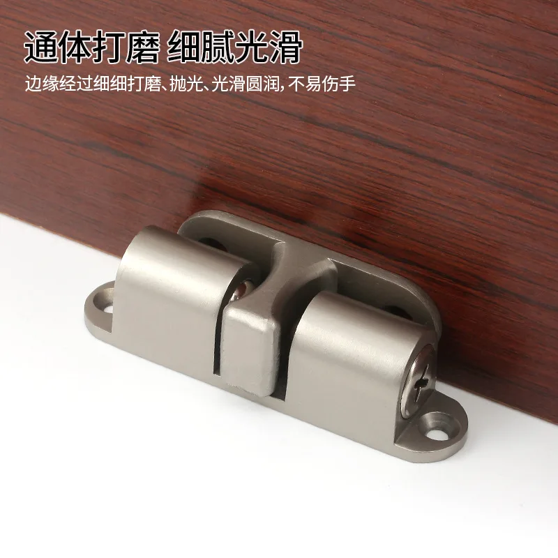 No-Drill Zinc Alloy Magnetic Door Catch-Strong Magnetic Spring Clips for Cabinets and Wardrobes close