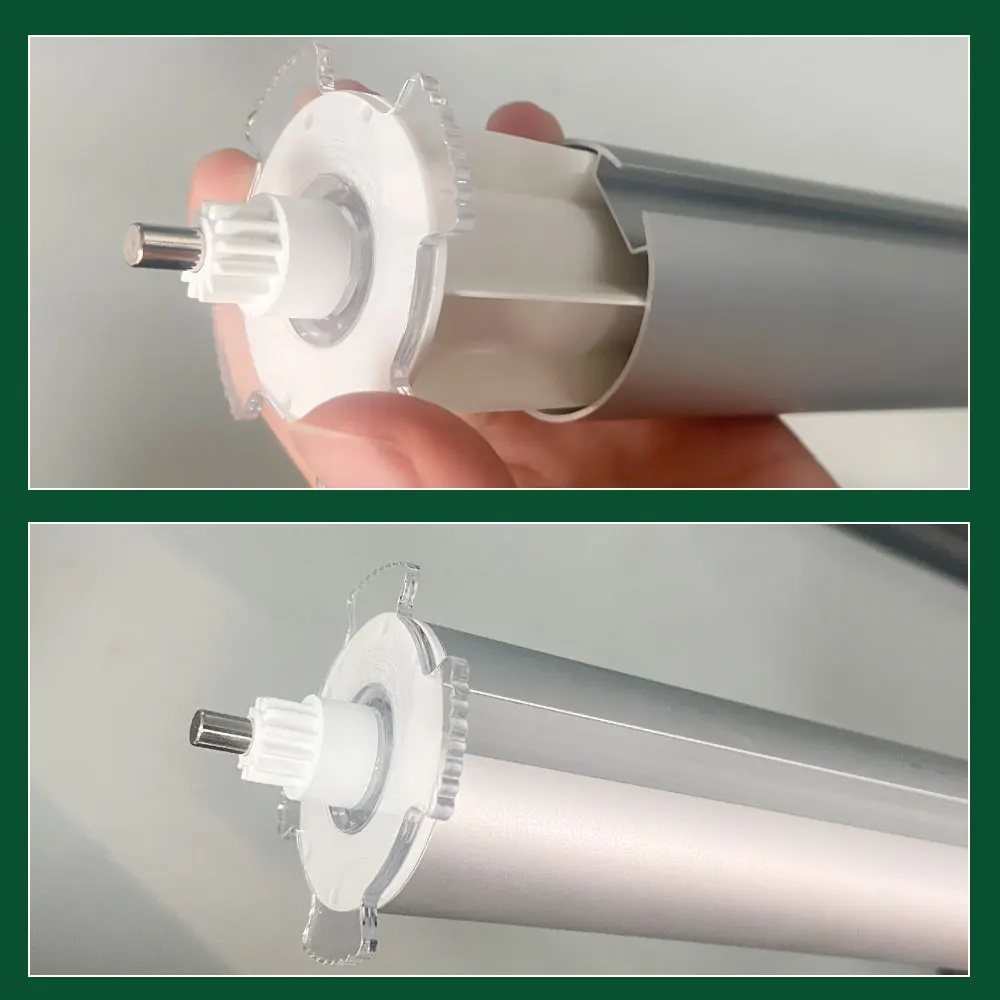 LifeLibero 전동 모터 커튼 용 고품질 38mm 알루미늄 튜브 브래킷 롤러 블라인드 그늘 모터 홀더 Smart Life
