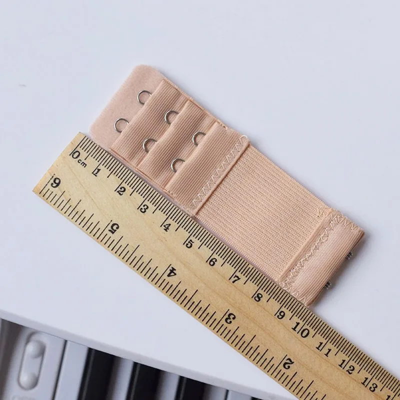 Elastic Bra Extender Clip Clasp Buckle Adjustable Back Belt Fastener Ladies Underwear Accessories Soft Lingerie Extension 1/8pcs