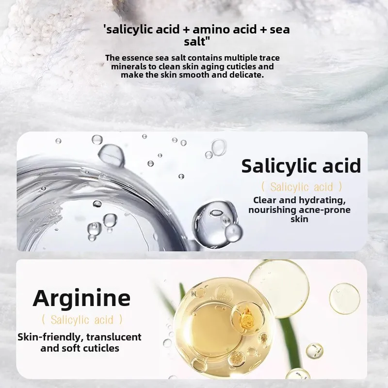 shame Salicylic Acid Perfumed Shower Gel cleans acne, removes itching, cleanses skin and leaves fragrance for a long time