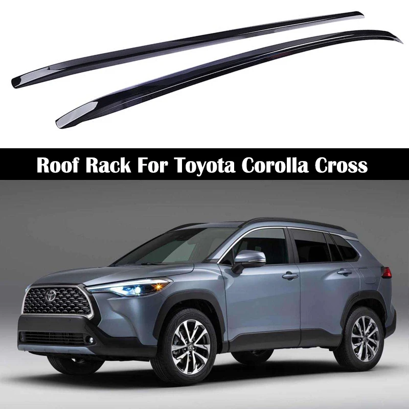 Car Roof Rack For Toyota Corolla Cross 2020-2024 Rails Bar Luggage ...