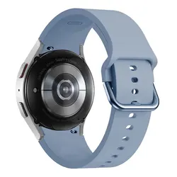 Premium Silicone Sport Watch Strap - Durable and Comfortable Bracelet Band - Watch 5 40mm 44mm (Sapphire)