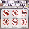 Eliminate cockroaches. 5