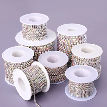 Crystal AB Rhinestone Chain 1