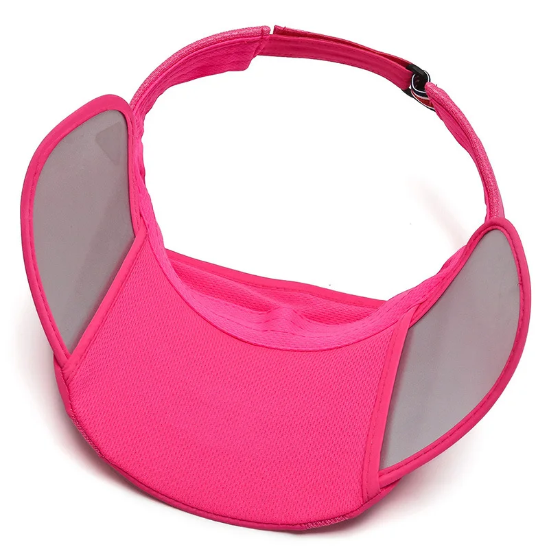 Summer Women Pull-out Brim Air Sun Hats Visor UV Protection Top Empty Solid Outdoor Sports Tennis Golf Running Sunscreen Cap sun hat sun protection hat empty top hat