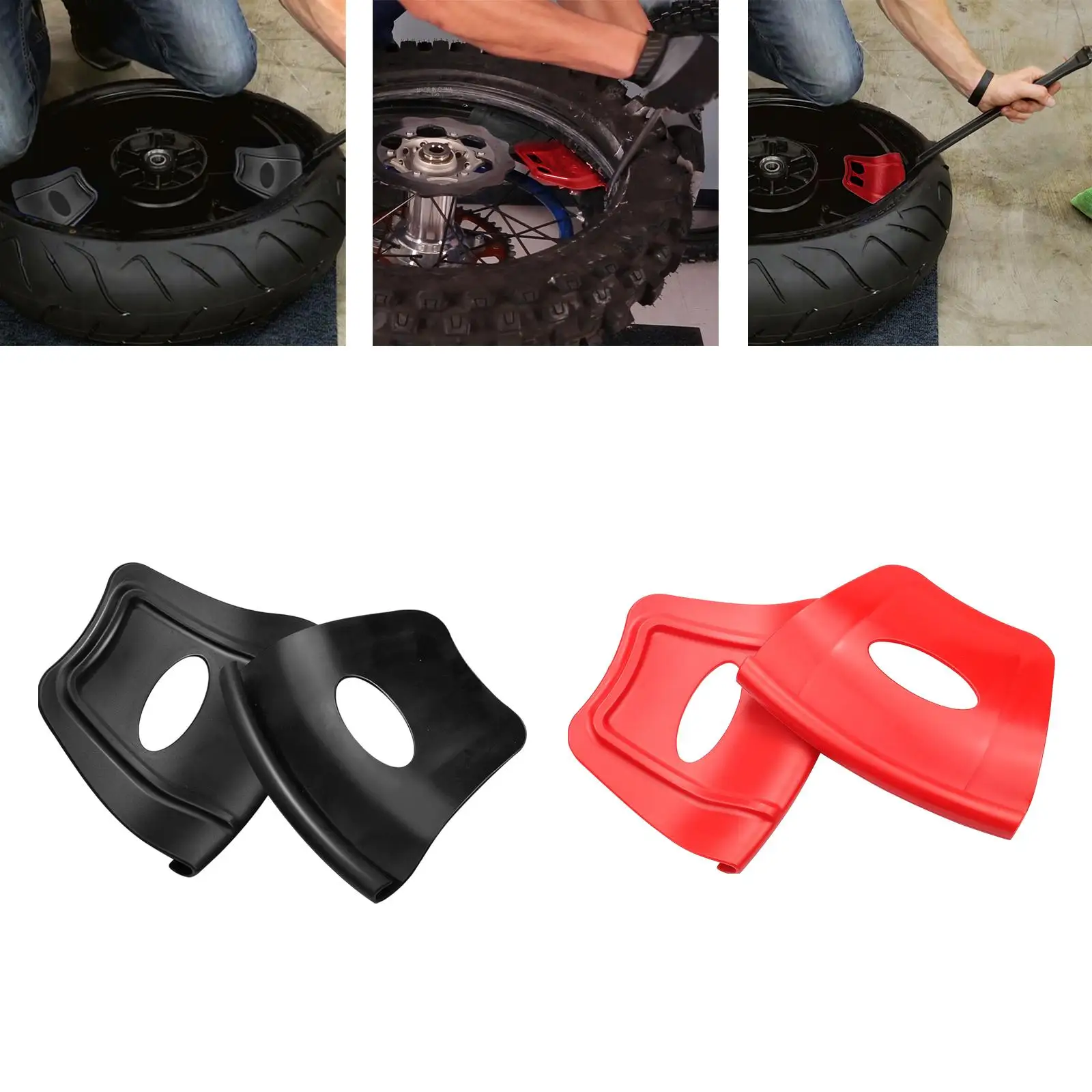 1 Pair Rim Protector Tire and Wheel Tool Fit for Motorcycle Dirt Bike Parts
