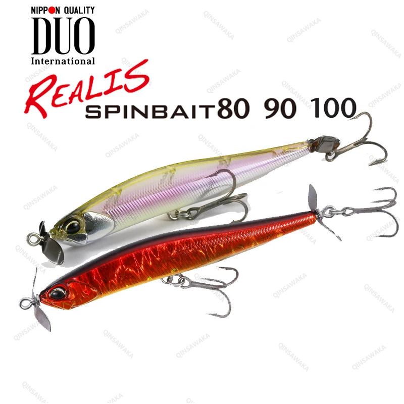 Leurre De Pêche Duo Realis Spin Bait 80 - Couleur CCC3143, 9.4g, Coulant, Avec Bruit De Grelot