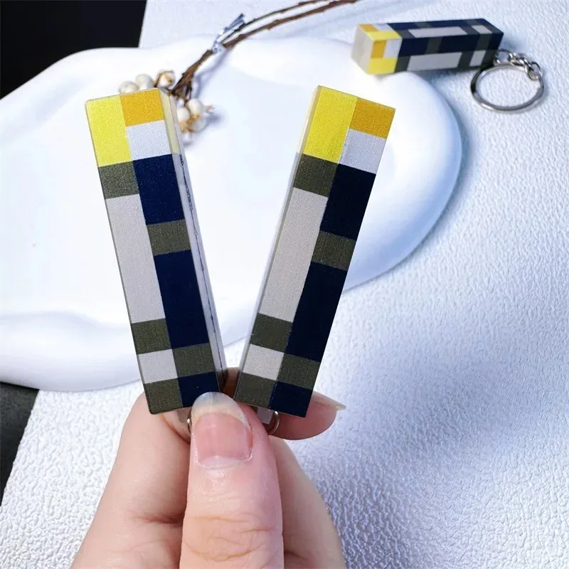 Mini Rechargeable Flashlight Keychain bag pendant party photo props halloween decoration props