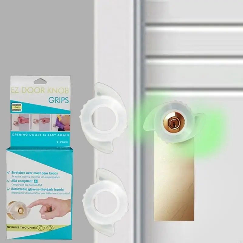 P0RD Door Knob Dust Covers Anti-collision Pad Room Door Lock Protective Covers