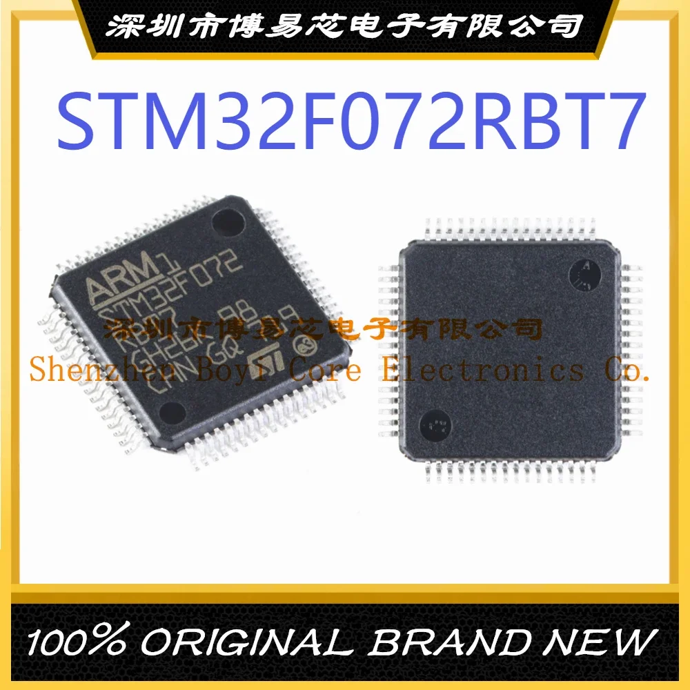 

STM32F072RBT7 Package LQFP64 Brand new original authentic microcontroller IC chip