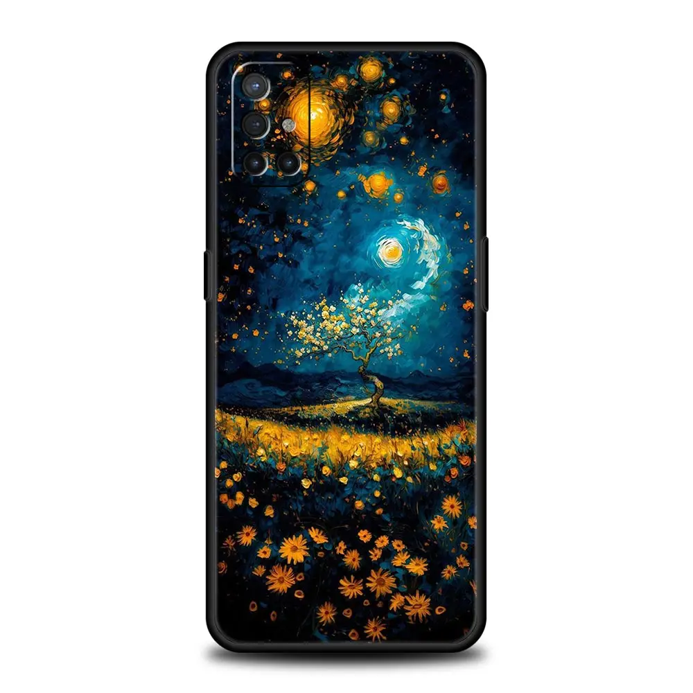 Starry Night Van Gogh Artistic Phone Case Cover