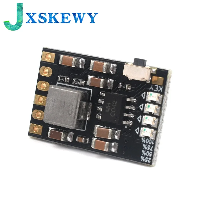 MH-CD42 DC 5V 2.1A плата питания для мобильного телефона 4,2 V зарядка/разряд (boost)/Защита аккумулятора/модуль индикатора 3,7 V литиевый 18650