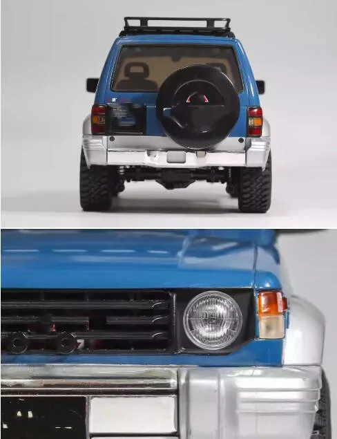 LED Bucket lamp cups,lenses tail light cover Tamiya CC01 Pajero Chassis ...