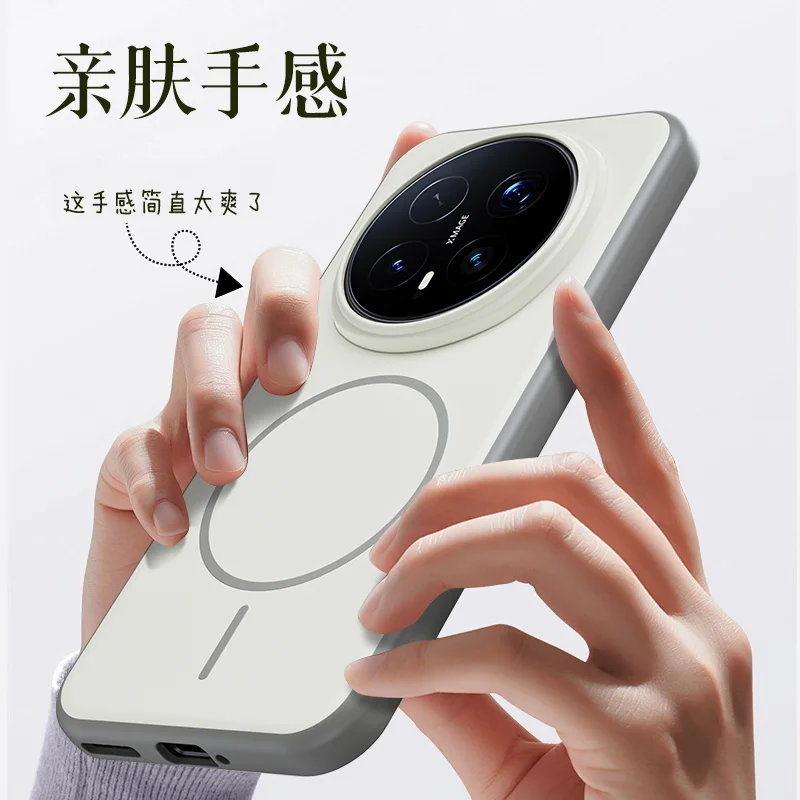 Elegant Full-Cover Magnetic Ring Case - Slim, Shockproof, and Stylish Anti-Drop Protection
