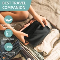 Newest Airplane Foot Hammock Airline Foot Rest With Removable Pad Adjustable Strap Foot Hammock With Menory Foam For Travel 6