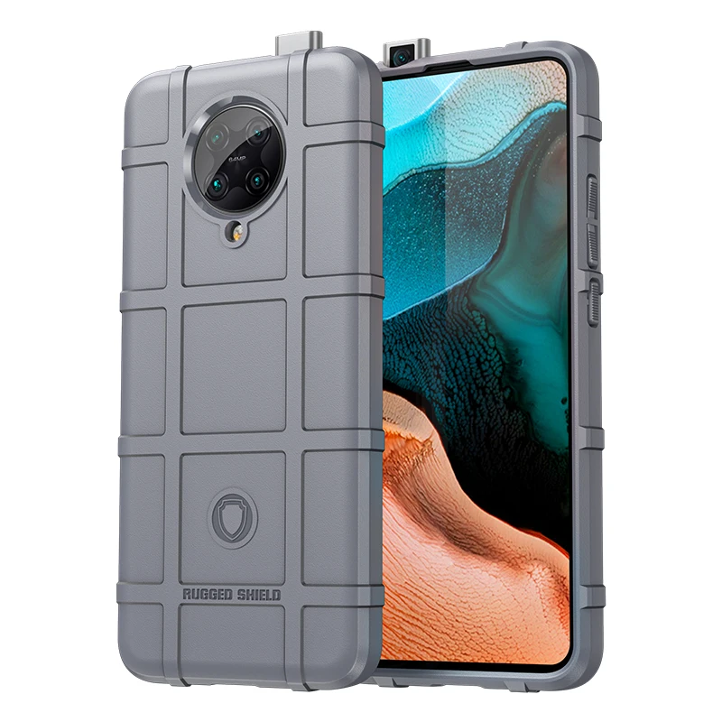 Ultimate Shockproof Silicone Armor Cover | Premium Shield Case | Rubber Matte Finish | Compatible with Xiaomi Redmi K30 Series