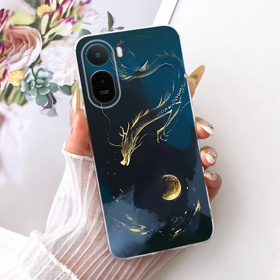 Stylish Painted Soft Slim Phone Case - New Fashion Design
