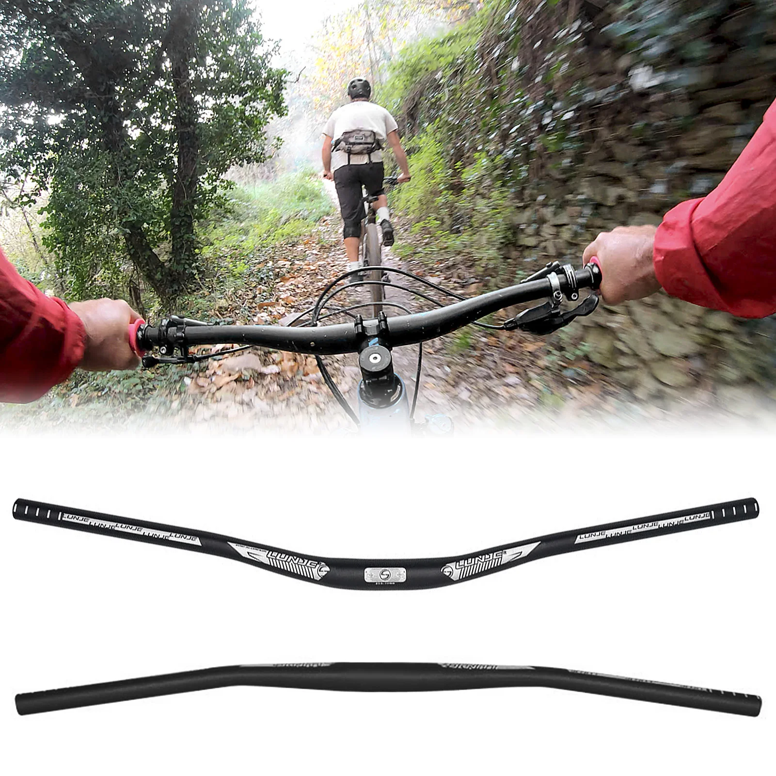 31.8x780mm Bicycle Handlebar Cycling Aluminium Alloy Handlebar MTB