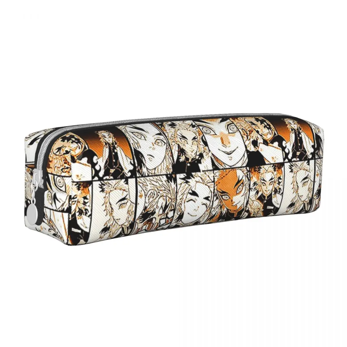 Rengoku Kyoujurou Demon Slayers Pencil Case Anime Comic Pen Bags Student Large Storage School Supplies Gift Pencilcases
