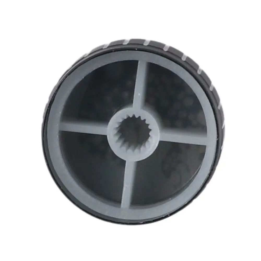 6mm/ 0.23" Volume Control Amplifier Knob Aluminum,plastic Black Volume Tone Knobs 30x17mm Potentiometer Control Knobs