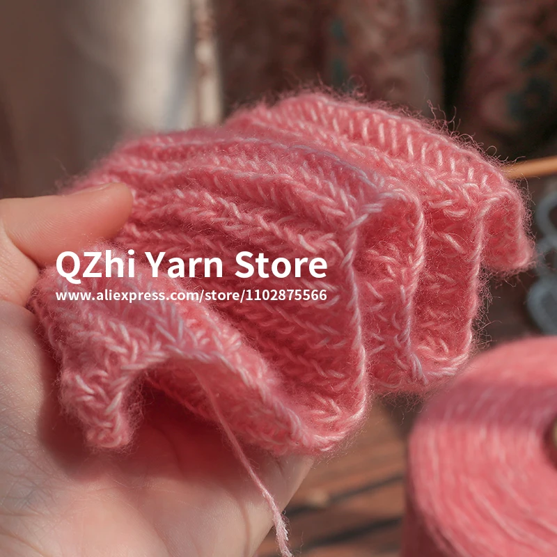 500g Super Soft Mohair Yarn Hand Knitting Woollen Anti-Pilling For Cardigan Long Plush Fluff Crochet Shawl Sweater Scarf Thread 3