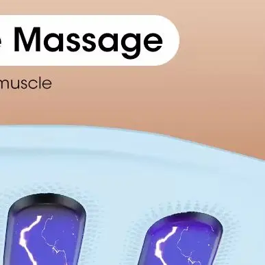 Electric Waist Massager Belt for Lower Back Toning and Relaxation