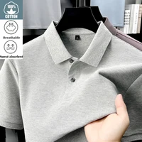 Polo 100% coton pour hommes – T-shirt respirant décontracté d'été, 19 couleurs, idéal pour le golf et le sport, décontracté d'affaires, finition semblable à la soie 1