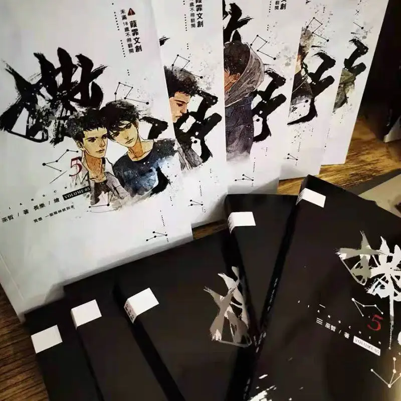 Romance - 5books/set Novel Version Gu Fei Jiang Chinese Bl