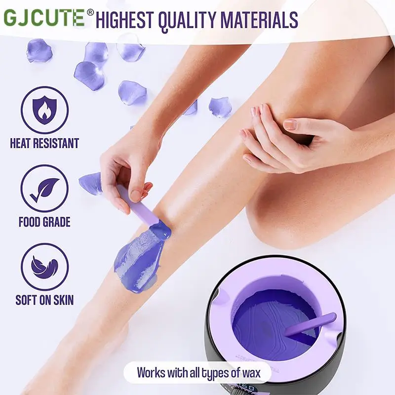 Wax Warmer Thickening Heat-resistant Silicone Bowls Hair Removal Wax Replacement Pot Bowls Hair Removal Reusable Waxing Pot Bowl 4