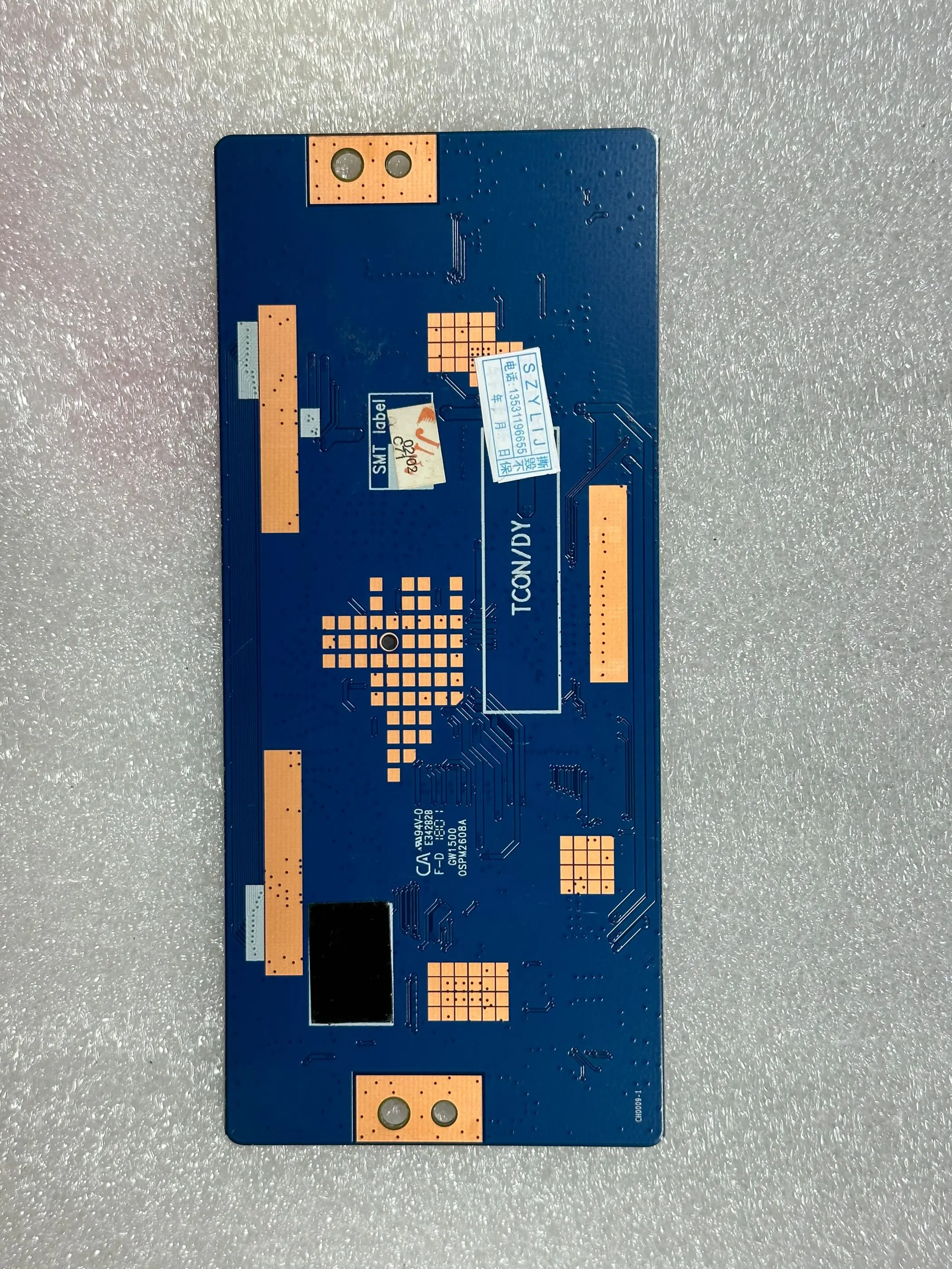 Original JUC7.820.00181715 logic board with T500QVN03.8 screen spot