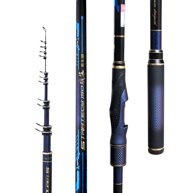 LEYDUN ISO Fishing Rods 500 Buoy Fishing Platform 06 1 1.5 2 Telescopic  Surfcasting Spinning Rock Fishing for Coast Sea Fishing