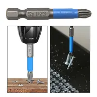 6pc Hexagonal Poignée Anti Skid Électrique Tournevis À Bois Croix Tournevis Outil Ensemble PH1 PH2 PH3 PZ1 PZ2 PZ3 6