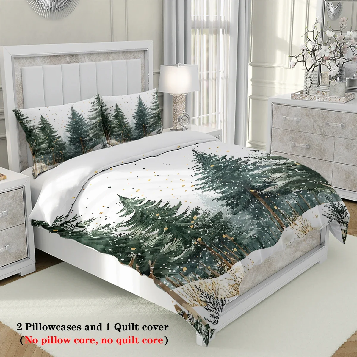 Pine Tree Bedding Set 3