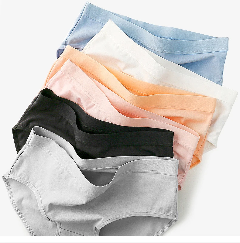 3 Teile/satz Frauen Höschen Baumwolle Mid-taille Unterwäsche Nahtlose Unterhosen Mädchen Slip Weibliche Atmungsaktive Antibakterielle Sexy Dessous – Detail 2