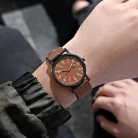 2023 Fashion Men Watches Luxury Brand Fashion Mens Quartz Watch Luminous Hands Male Clock Big Dial Waterproof Man Wristwatch 4