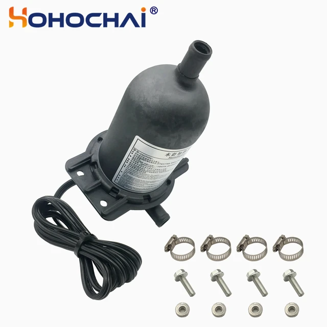 Auto-circulation Moteur Chauffe-Eau Noir Préchauffeur pour Générateur Diesel 110V 120V 220V 500W 1000W 1500W 0.5KW 1KW 1.5KW 2KW 1