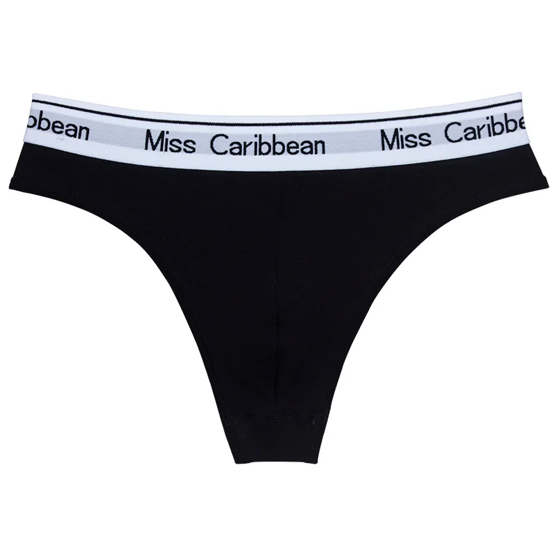Ropa interior de algodón con cinturón de cintura con letras para hombre, ropa interior deportiva transpirable sin rastro, Tanga Sexy para Fitness, calzoncillos cómodos sin costuras de cintura baja