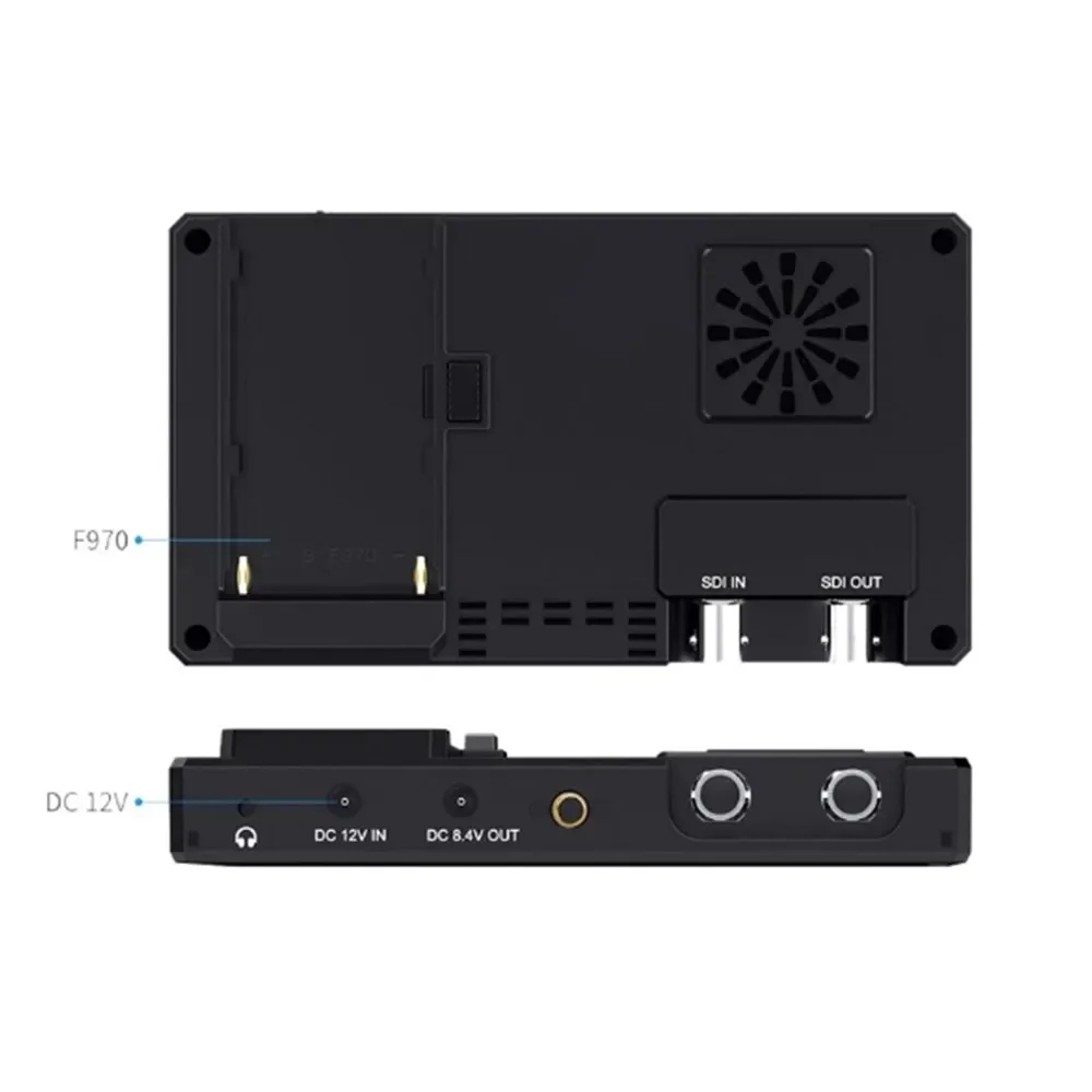 FEELWORLD CUT6 CUT6S 1920x1080 3D LUT Portable Monitor 6 inch Touch Screen Video Monitor Recorder Support IPS 4K HDMI-