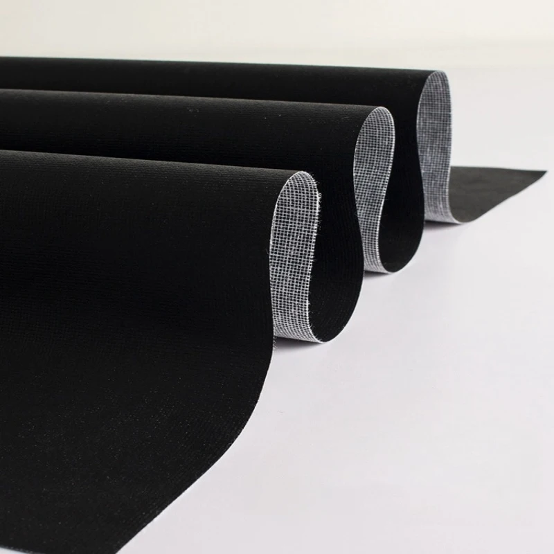 5m/Roll Black Blank Artist Canvas Roll 100% Cotton For Oil Painting Acrylic Watercolor 30cm 37cm 47cm 57cm Wide HB-15