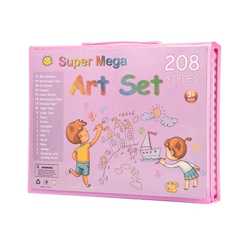 208pcs Watercolor Pen Set
